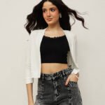 Women Open Front Shrug - Off White