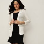 Women Lace Back Shrug - Off White