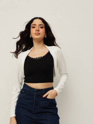 Women Viscose Bolero – Cropped