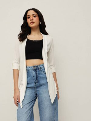 Women Viscose Waterfall Shrug