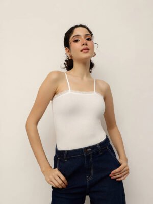 Women Viscose / Spandex Spaghetti