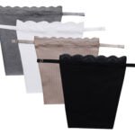 Women Cleavage ( Insert Cami )  Cover  - Pack of 4 - Black/Off White/Skin/Grey