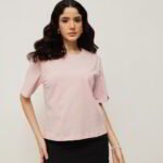 Women’s Relaxed Fit Crop T-Shirt - Pink